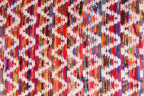 Runner Rug 2x6 ft Area Rugs Multi Color Soft HandWoven (29''x 73'') Carpet Entry Way Bedroom Living Room Dining Bathroom Rug by MystiqueDecors